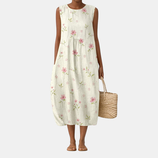 Ellie™ | Vestido Midi de Diario