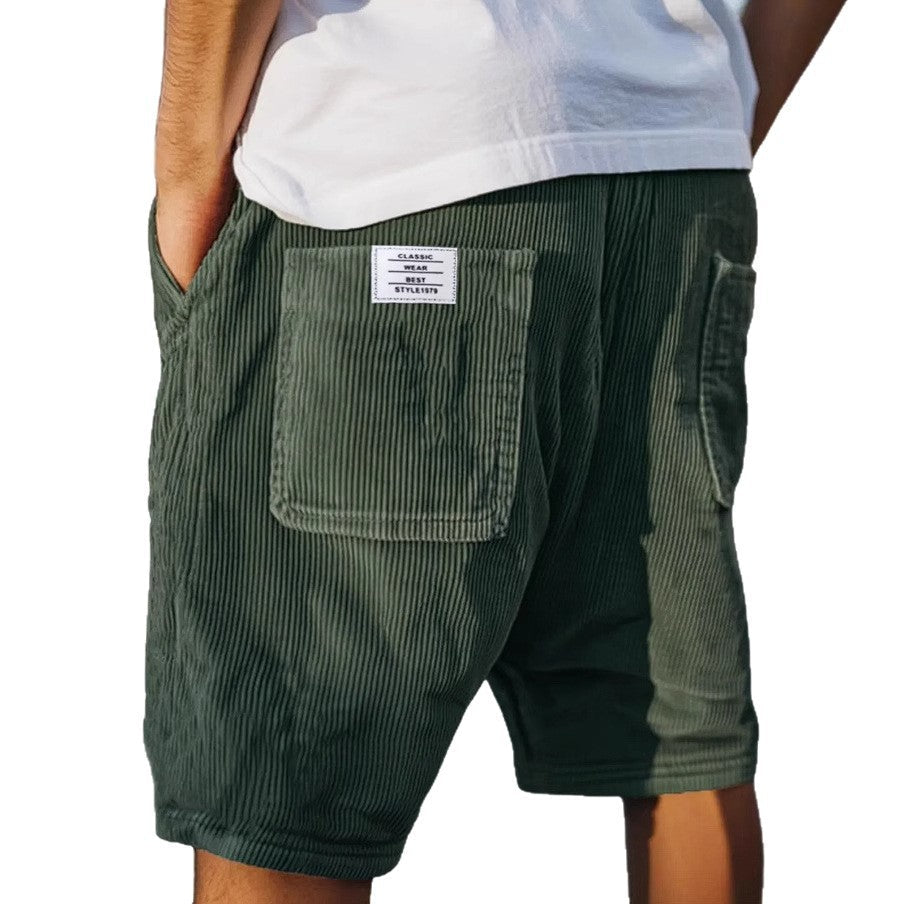 Adrian | Pantalones cortos elegantes de terciopelo