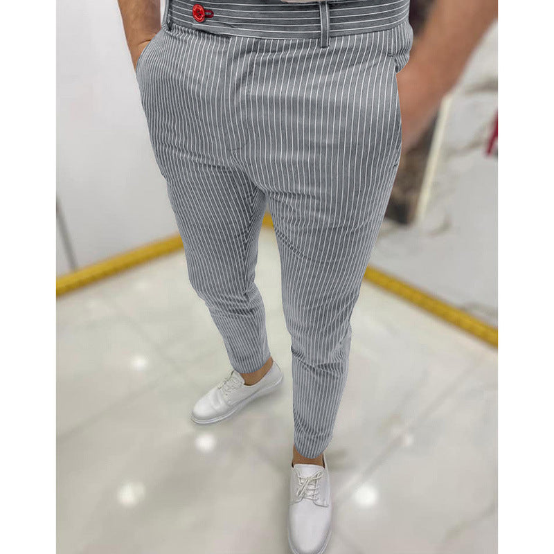 Laurent | Pantalones casuales de corte ajustado