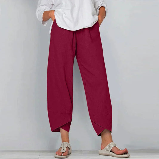 Laurent| Pantalones anchos