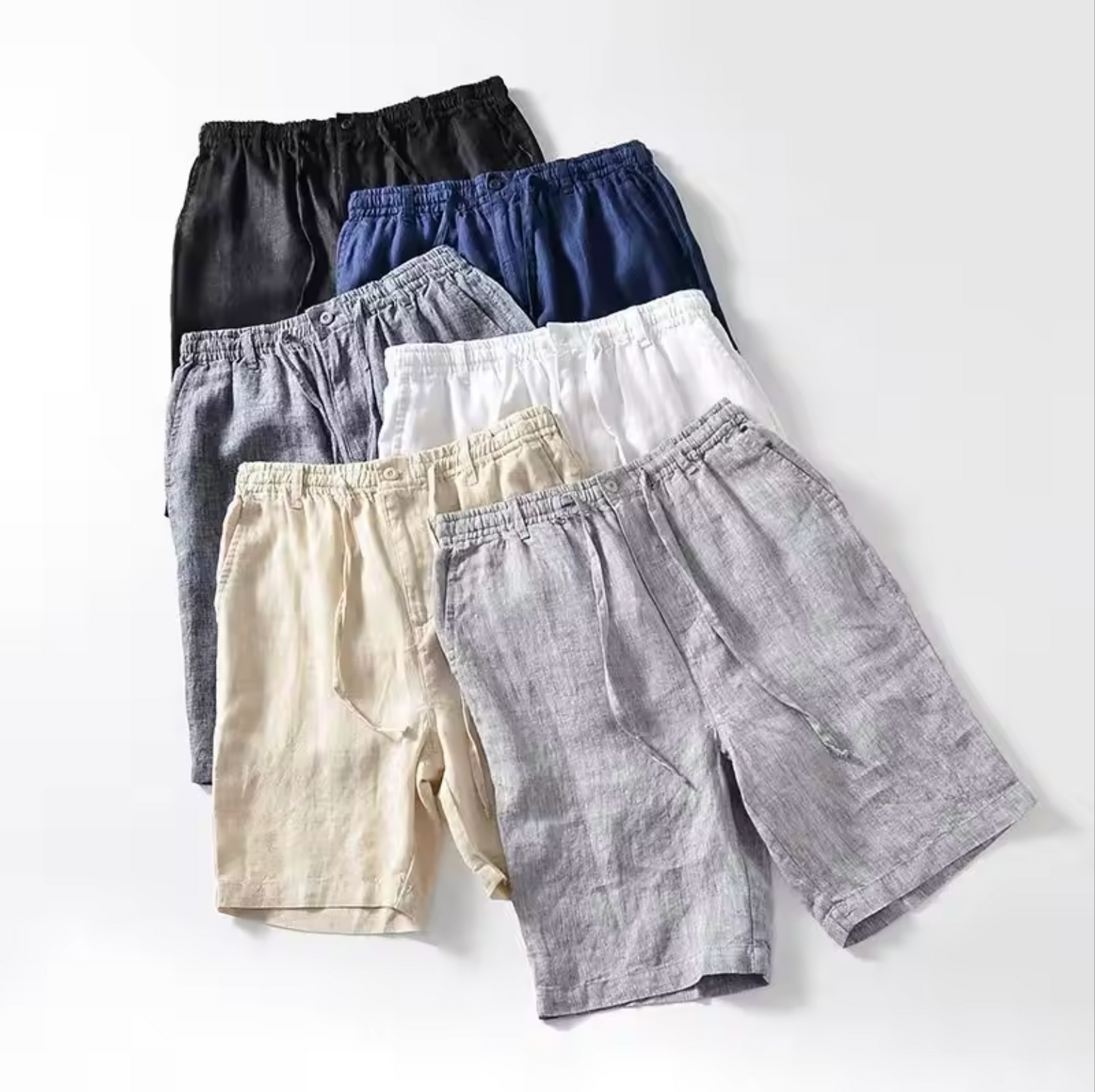 Laurent | Pantalones cortos de lino