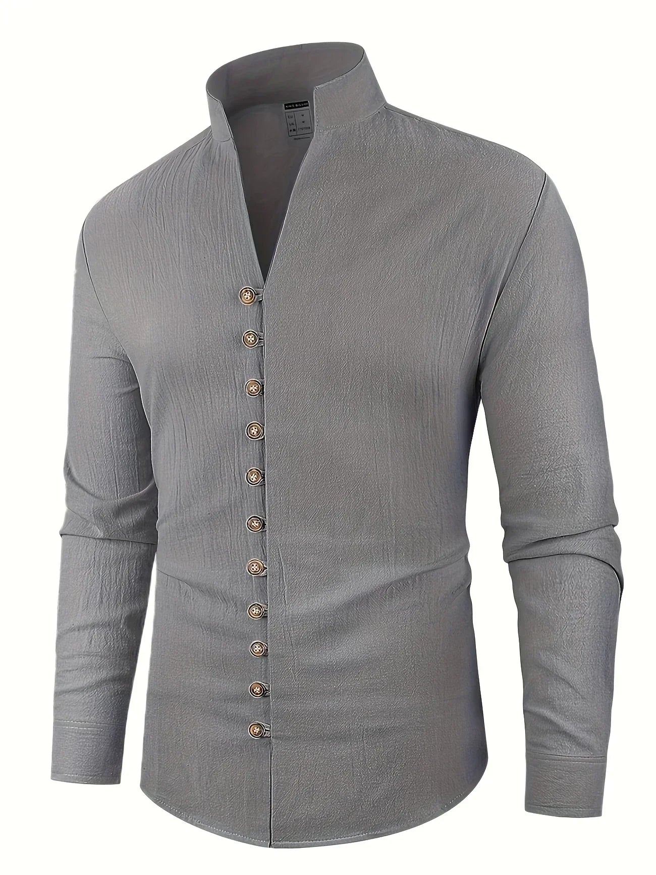 Laurent| Camisa ligera de algodón de manga larga