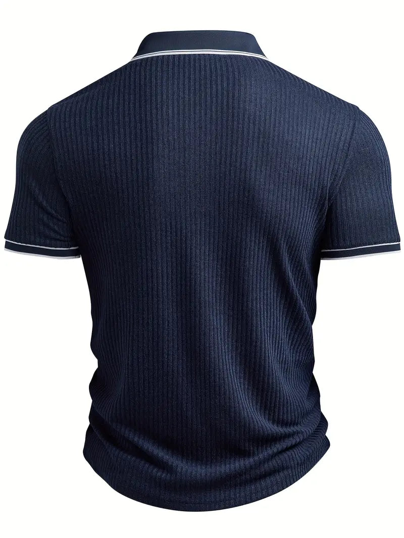 Laurent | Elegante polo de manga corta