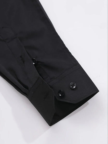 Laurent| Camisa de vestir de manga larga con botones