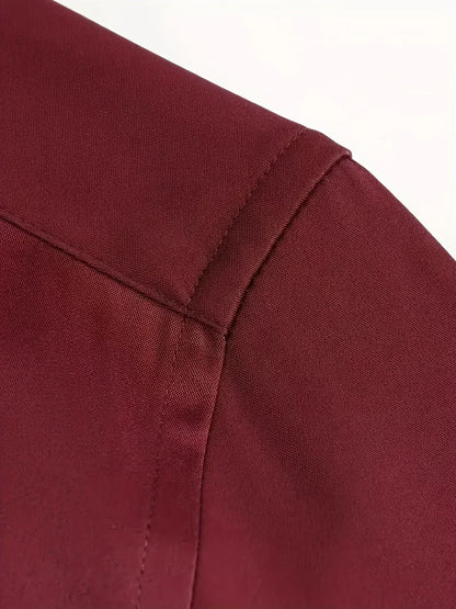 Laurent| Camisa de vestir de manga larga con botones