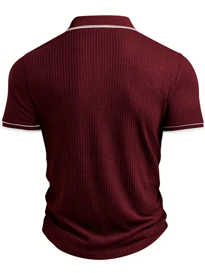 Laurent | Elegante polo de manga corta