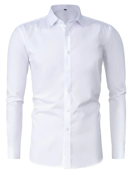 Laurent| Camisa de vestir de manga larga con botones