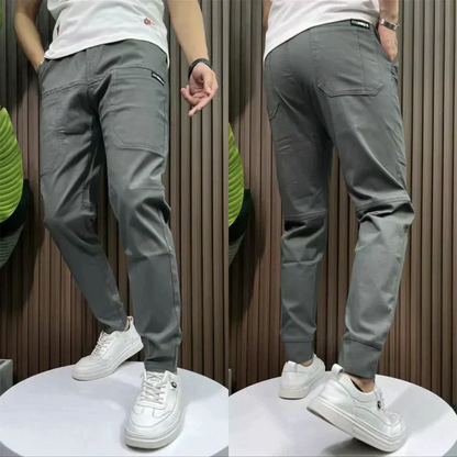 Laurent | Pantalones cargo elásticos