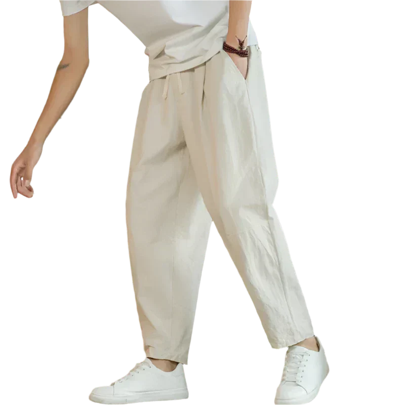 Laurent | Pantalones de algodón Cancún