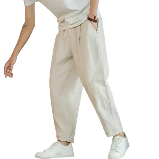 Laurent | Pantalones de algodón Cancún
