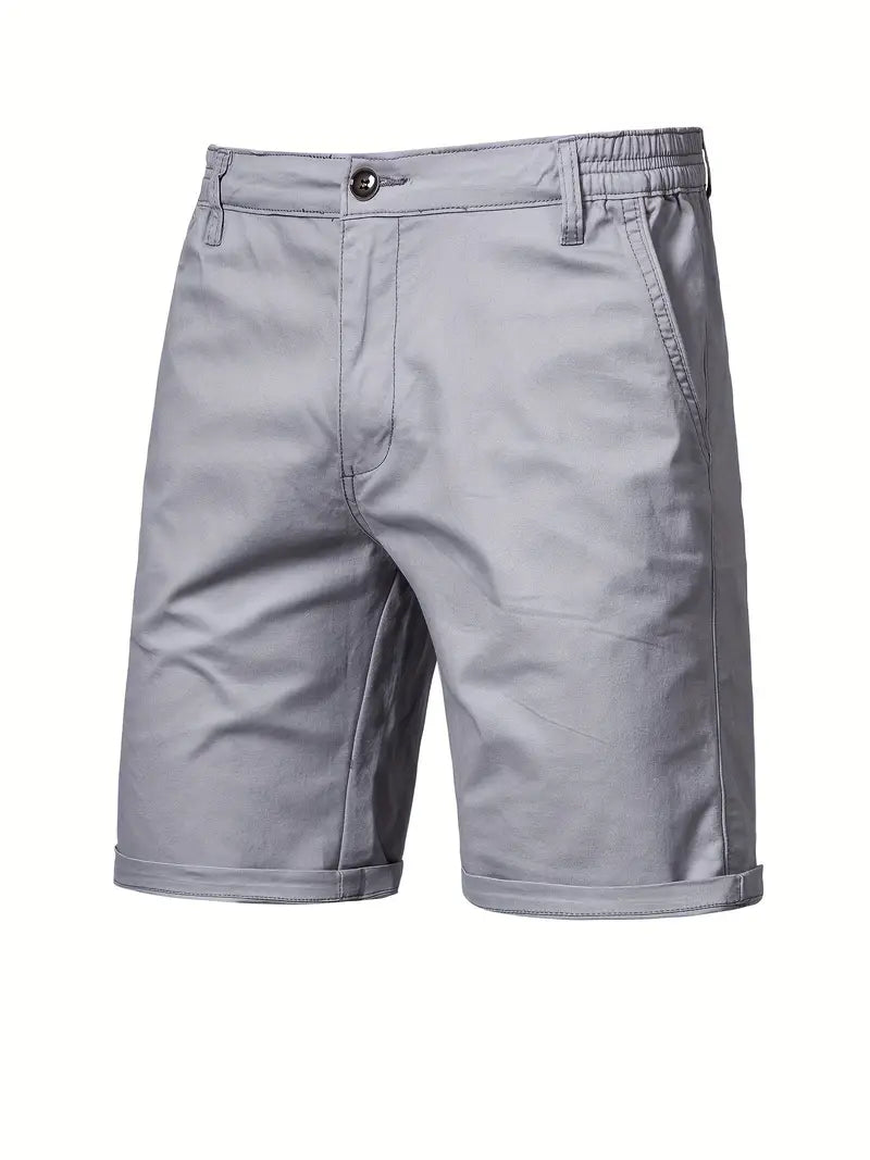 Laurent | Pantalones cortos de algodón con bolsillos