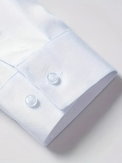 Laurent| Camisa de vestir de manga larga con botones
