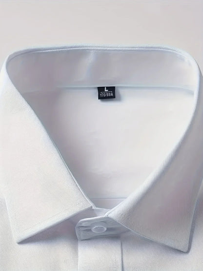 Laurent| Camisa de vestir de manga larga con botones