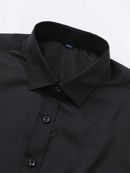 Laurent| Camisa de vestir de manga larga con botones