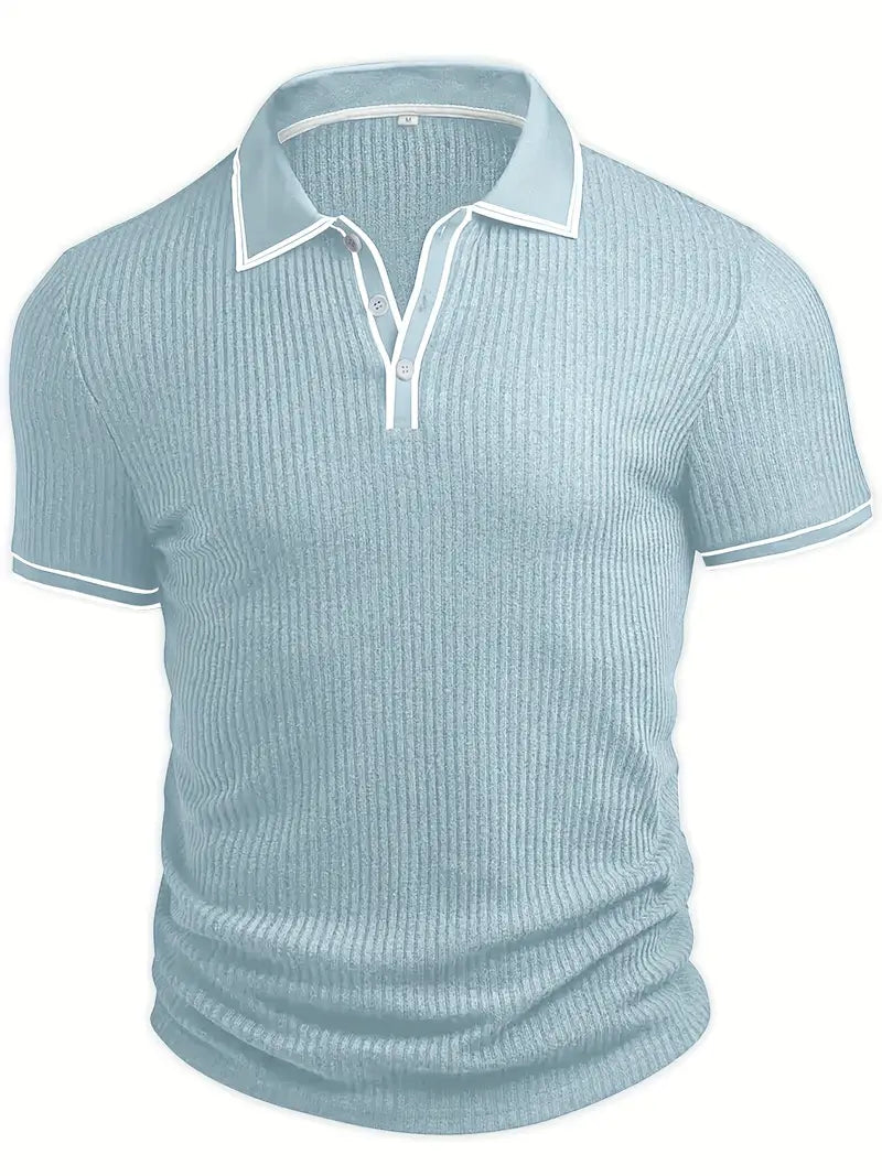 Laurent | Elegante polo de manga corta