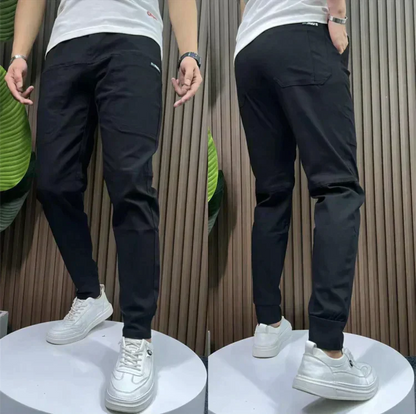 Laurent | Pantalones cargo elásticos