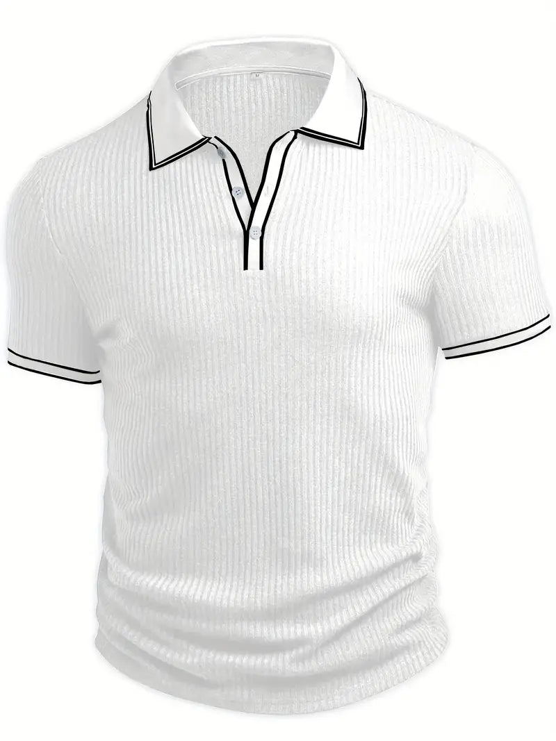 Laurent | Elegante polo de manga corta