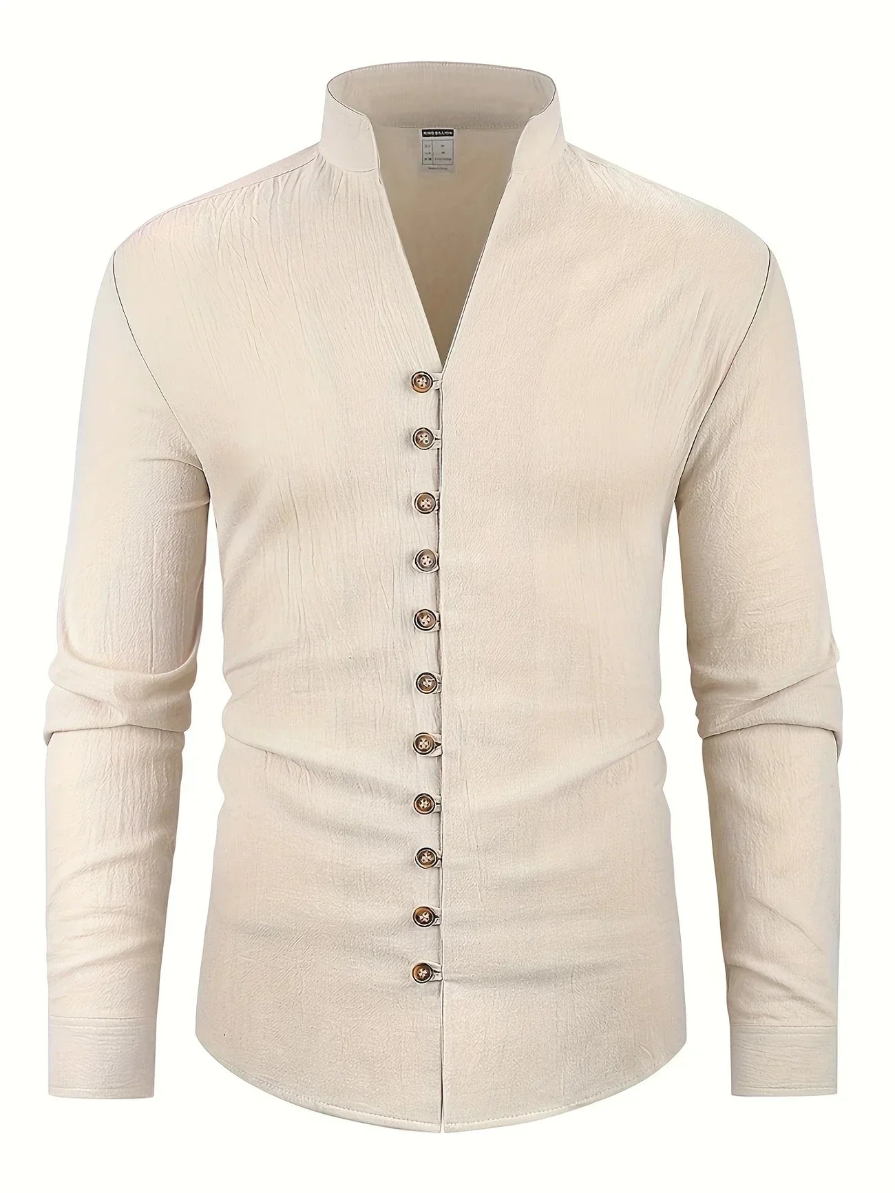 Laurent| Camisa ligera de algodón de manga larga