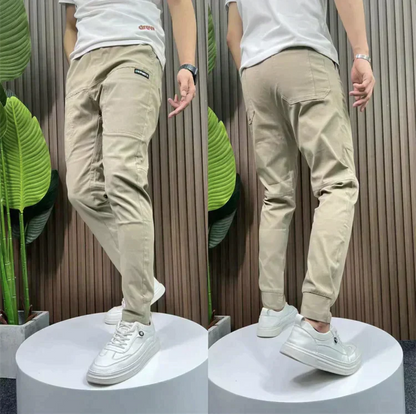 Laurent | Pantalones cargo elásticos