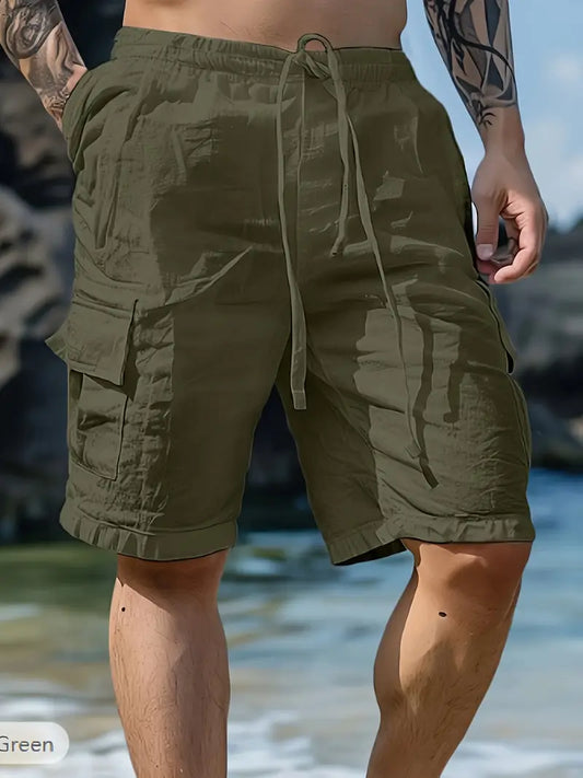 Laurent | Pantalones cortos transpirables con cintura elástica