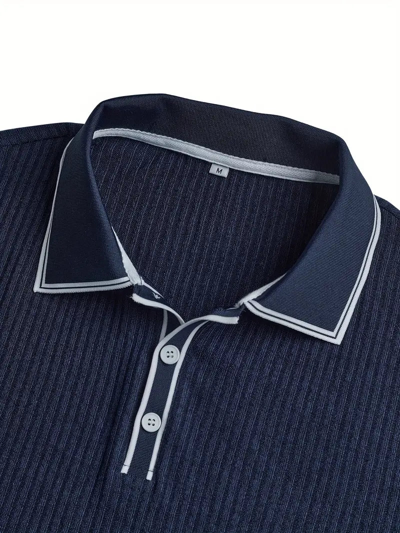 Laurent | Elegante polo de manga corta