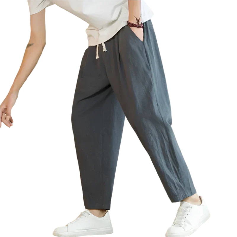 Laurent | Pantalones de algodón Cancún