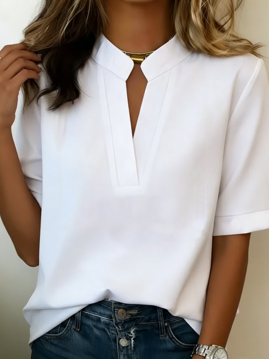 Elisa | Blusa elegante con cuello refnado