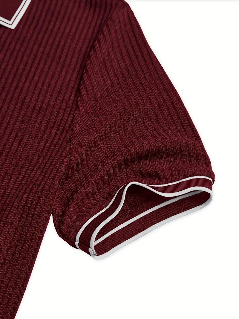 Laurent | Elegante polo de manga corta