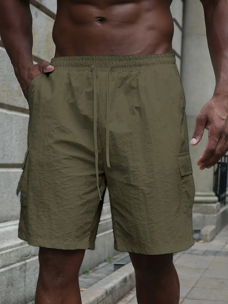 Laurent | Pantalones cortos transpirables con cintura elástica