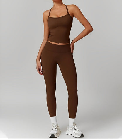 Laurent | Conjunto de top y leggings