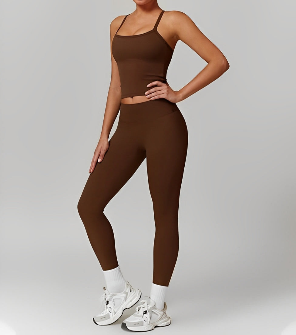 Laurent | Conjunto de top y leggings