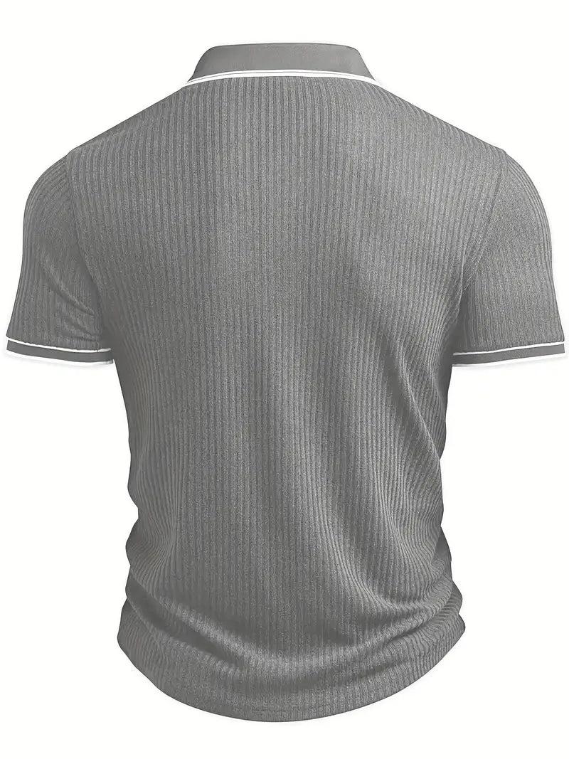 Laurent | Elegante polo de manga corta