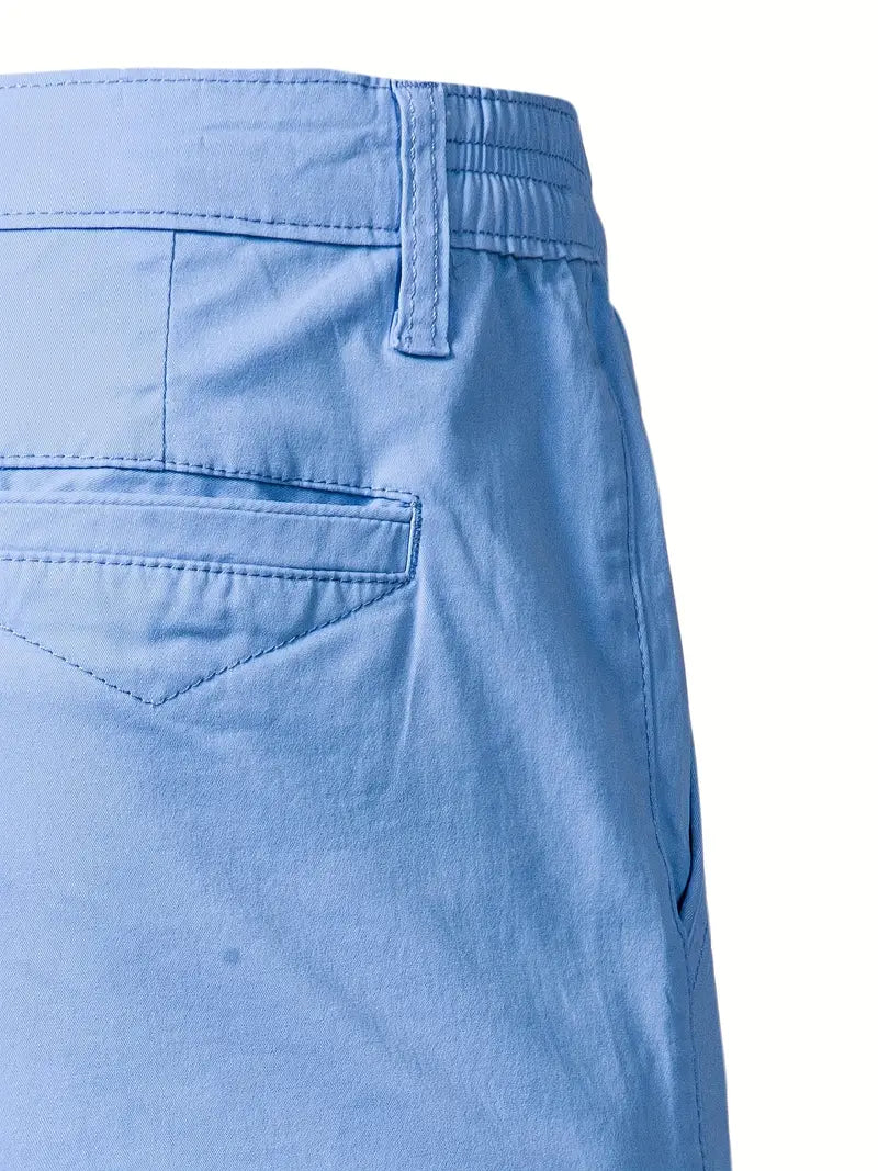 Laurent | Pantalones cortos de algodón con bolsillos