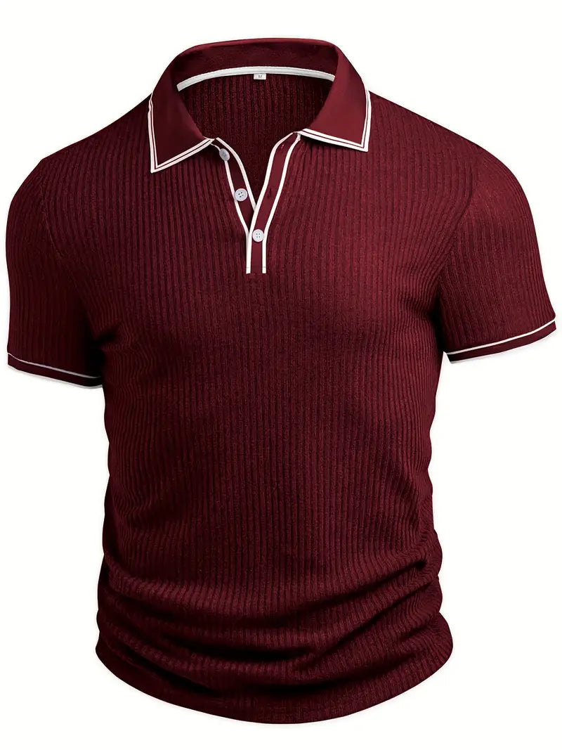 Laurent | Elegante polo de manga corta