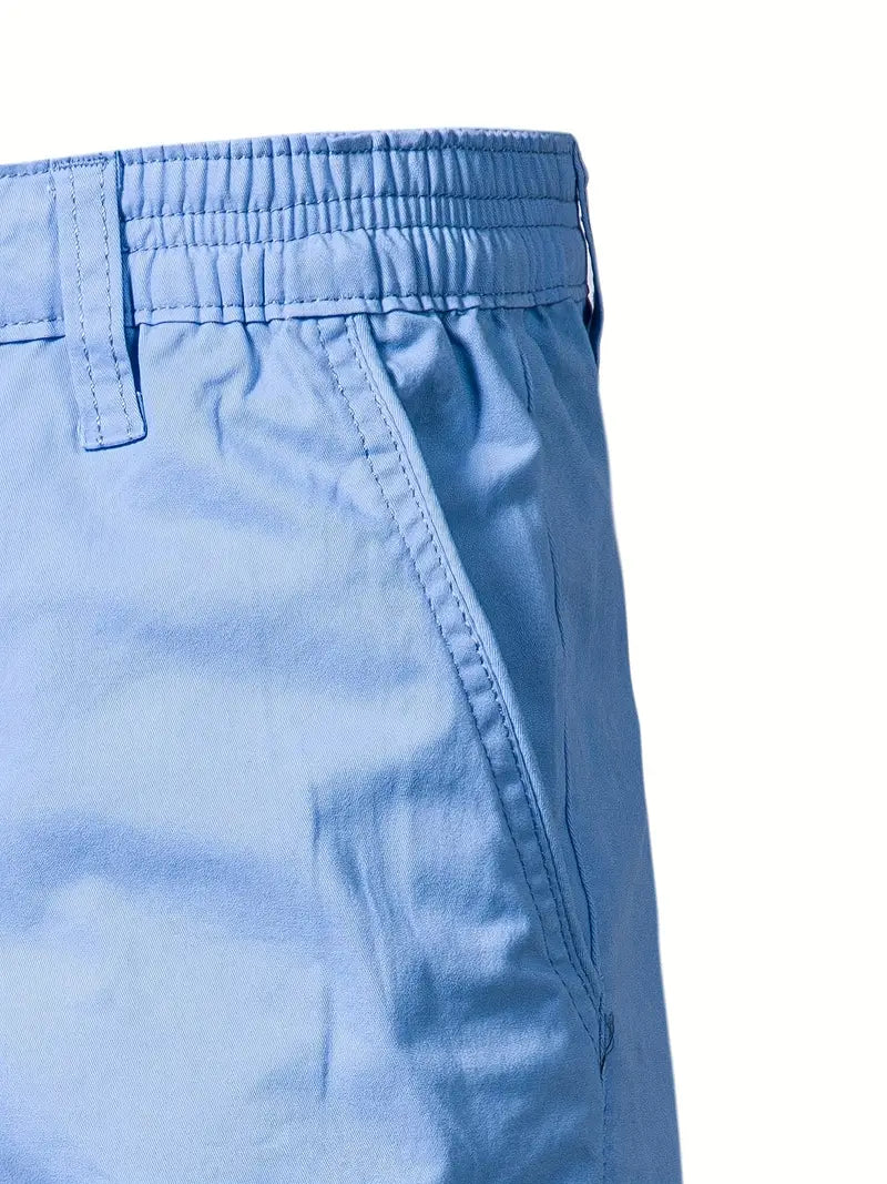 Laurent | Pantalones cortos de algodón con bolsillos
