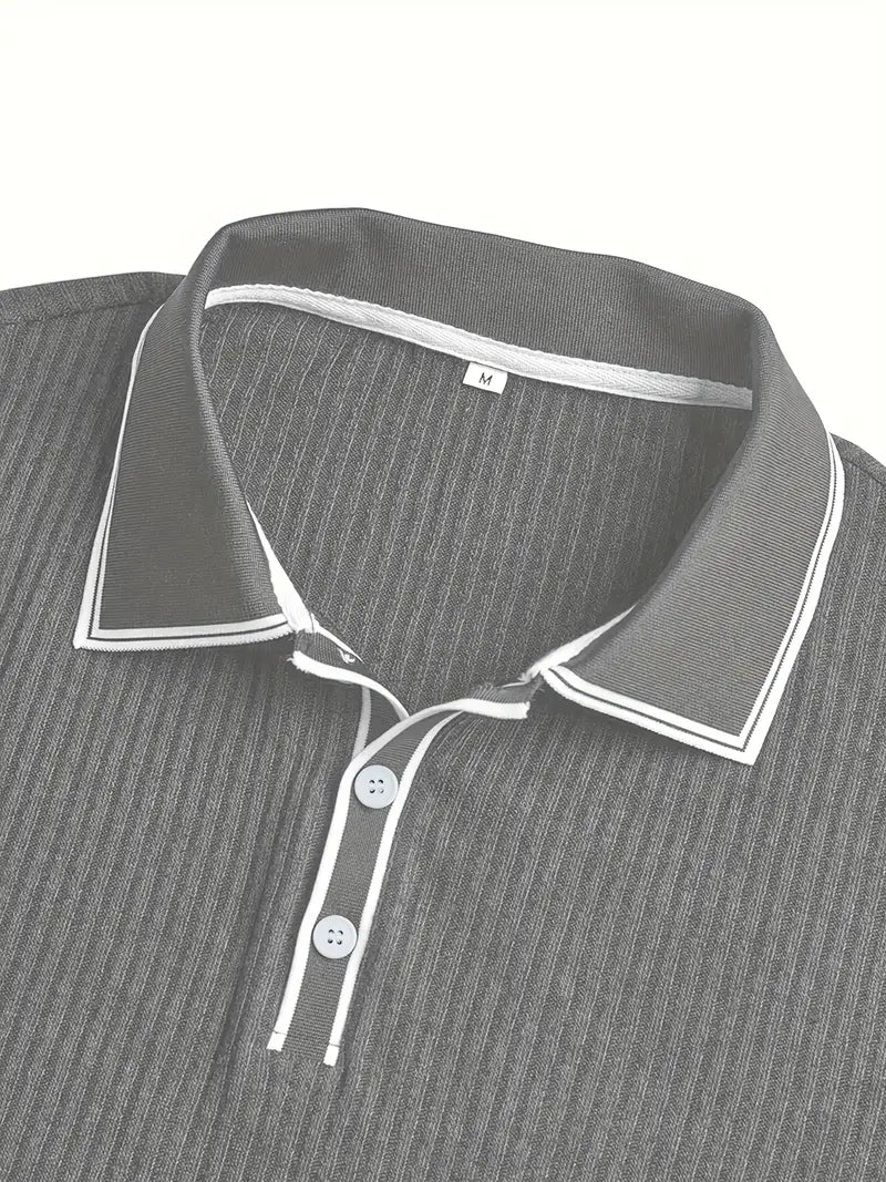 Laurent | Elegante polo de manga corta