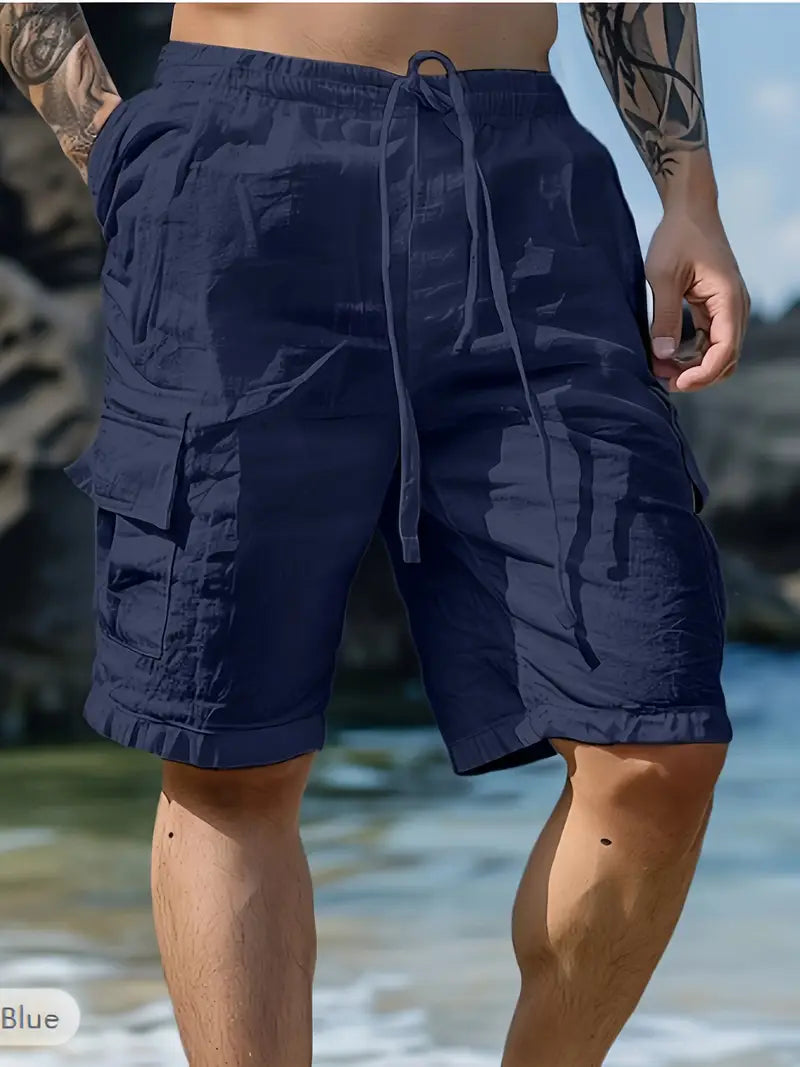 Laurent | Pantalones cortos transpirables con cintura elástica