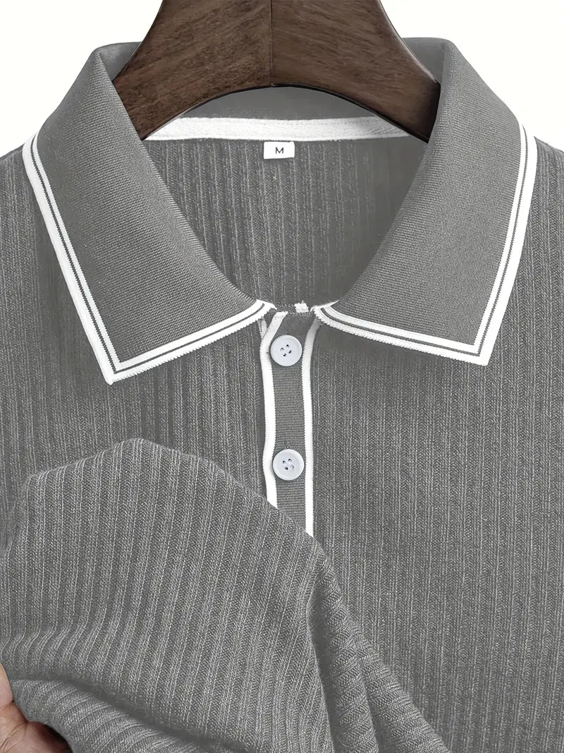 Laurent | Elegante polo de manga corta