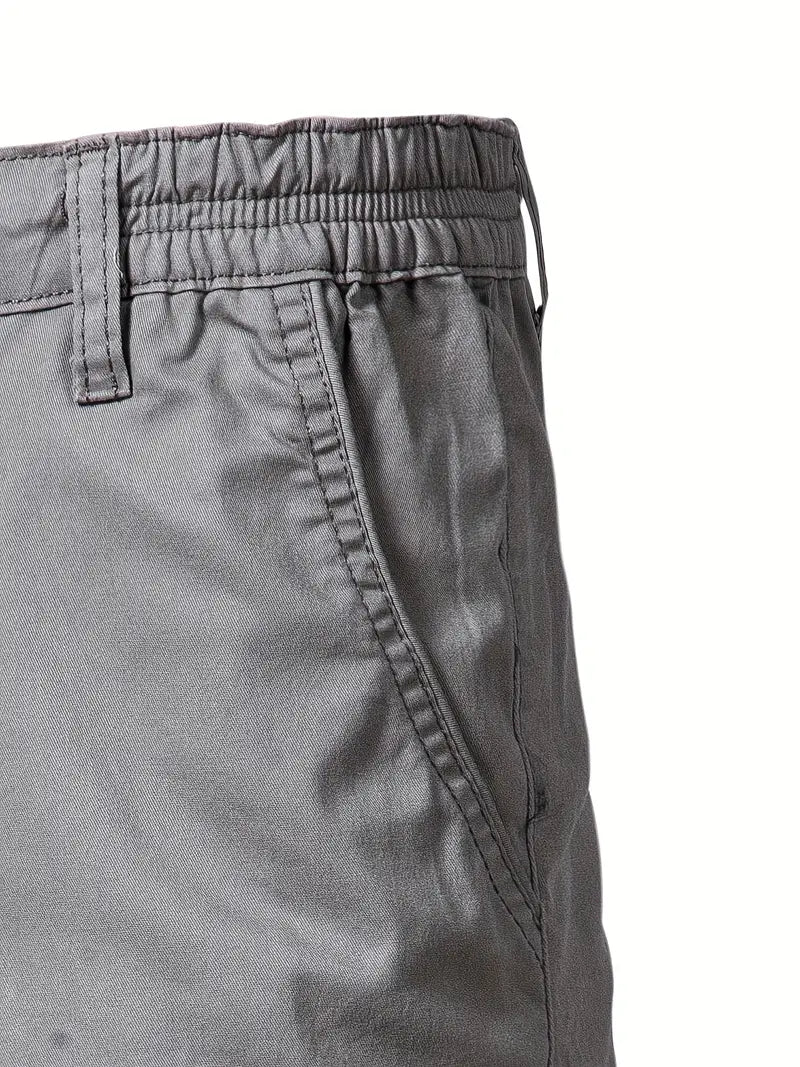 Laurent | Pantalones cortos de algodón con bolsillos