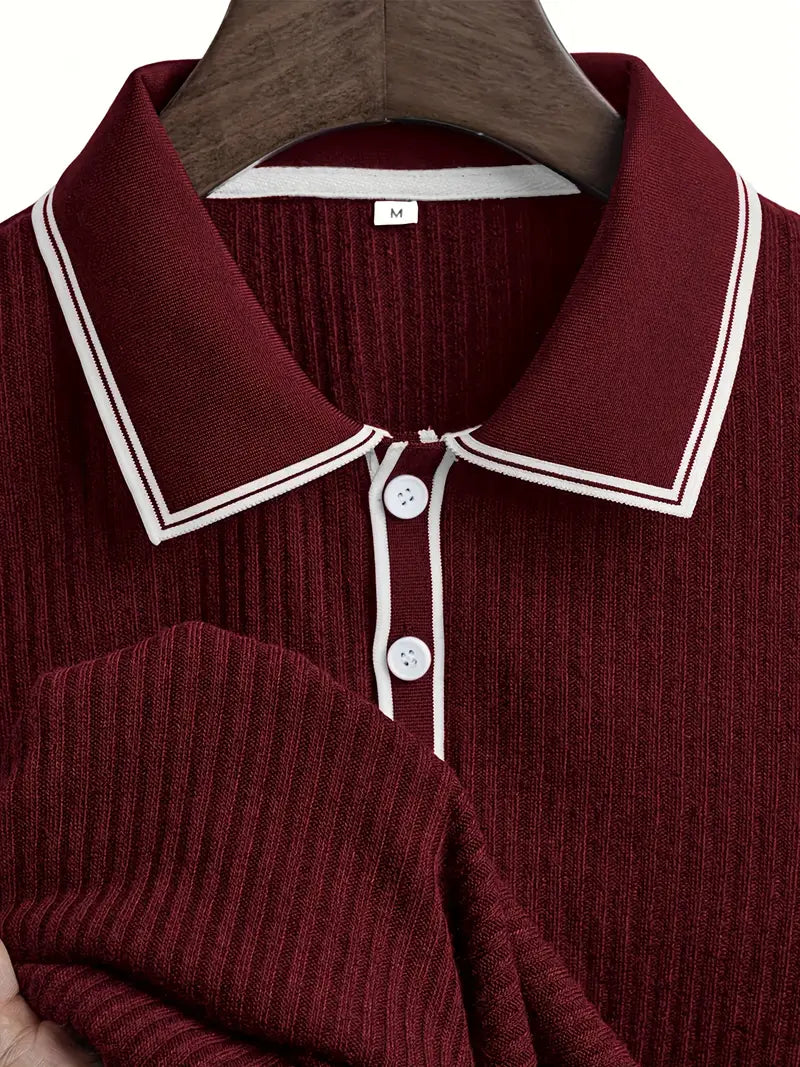 Laurent | Elegante polo de manga corta