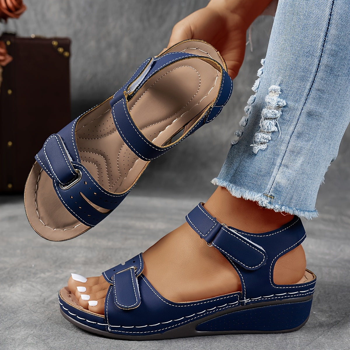 Coral │ Sandalias ergonómicas con suela cómoda