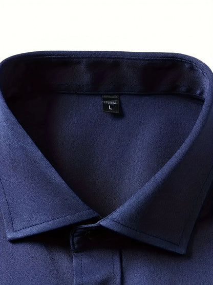 Laurent| Camisa de vestir de manga larga con botones