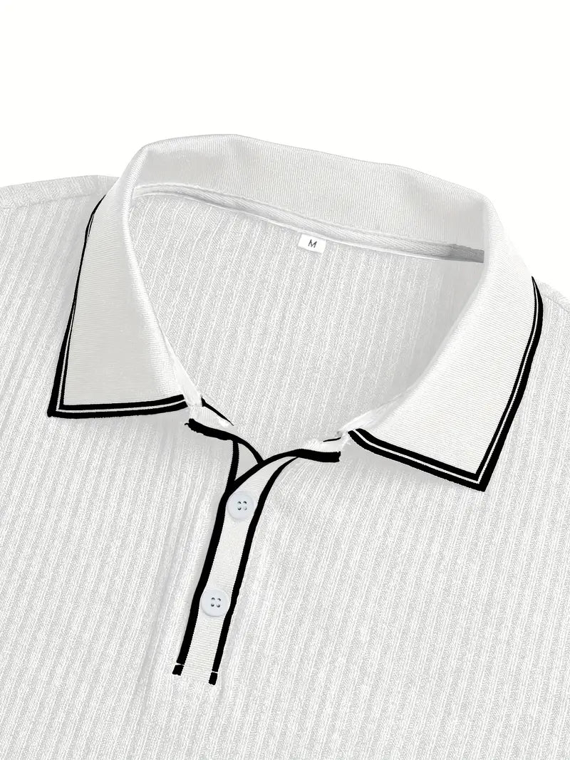 Laurent | Elegante polo de manga corta