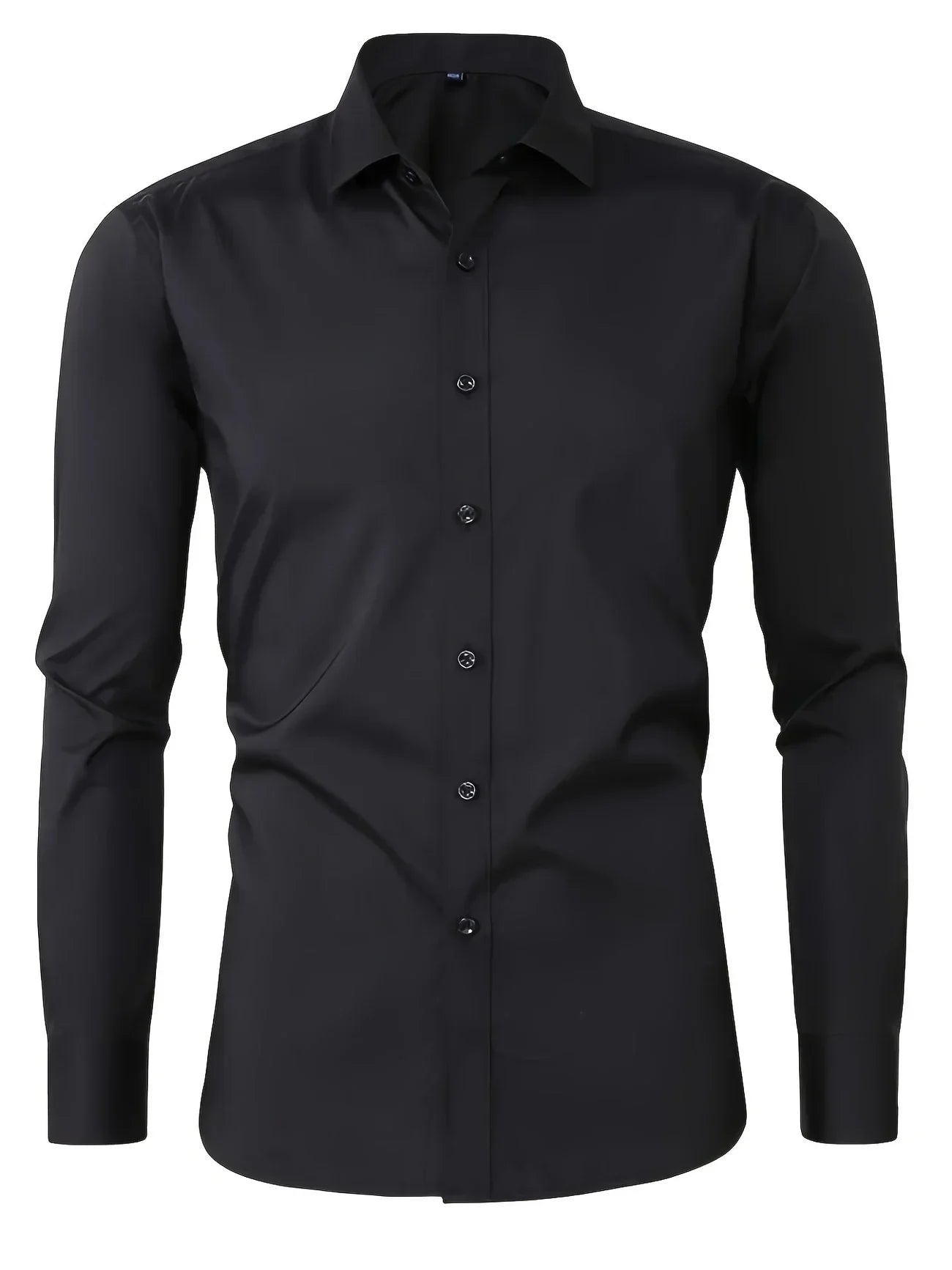Laurent| Camisa de vestir de manga larga con botones