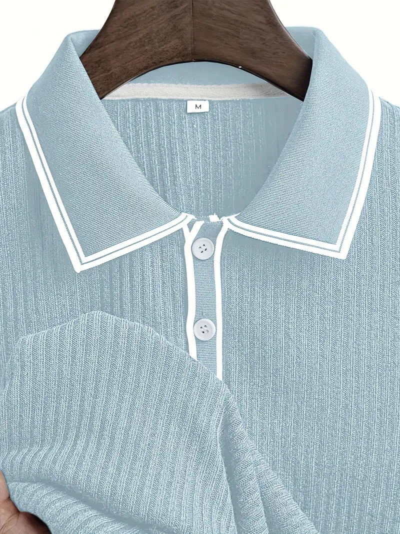 Laurent | Elegante polo de manga corta