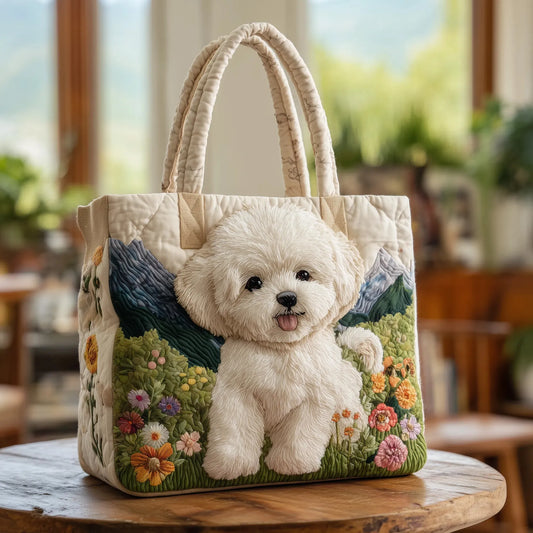 Bolso Matelassé artesanal para perros