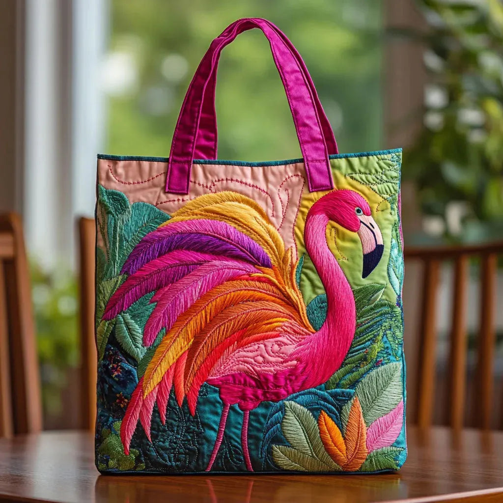 Bolso de hombro acolchado Flamenco