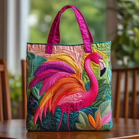 Bolso de hombro acolchado Flamenco