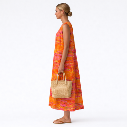 Laura™ | Vestido Midi de Diario