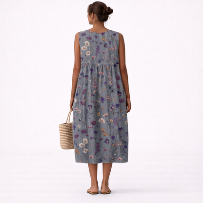 Saga™ | Vestido Midi de Diario